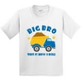 thumbnail image 3 of Inktastic Dump Truck Big Bro Youth T-Shirt, 3 of 5