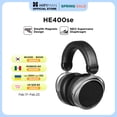 thumbnail image 2 of Auriculares con cable magnéticos planos abiertos de tamaño completo HIFIMAN HE400SE Stealth Magnets, 2 of 4