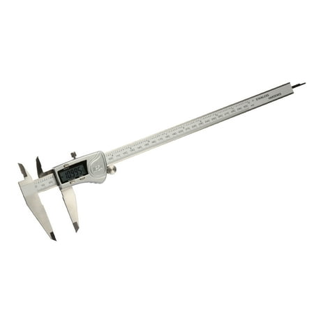 0-12" Digital Electronic Caliper IP54 Protection Stainless Steel LCD Screen
