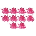 thumbnail image 1 of 10 bolsas de decoración de uñas con cambio de luz para mujer, resina, exquisita y linda decoración de uñas en forma de corazón para salón, rosa roja, 1 of 14