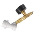 thumbnail image 1 of Maoww Keg Adjustable Ball Lock Valve Assembly Replacement Pressure Relief Brass Valves with Gauge Kegging Accessory Replacing Parts, 1 of 1