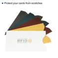 thumbnail image 3 of Funda Protectora NFC Uxcell Fundas Horizontales para Tarjetas de Crédito con Bloqueo RFID, 5 Colores 20 Paquetes, 3 of 5