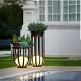 thumbnail image 6 of LED Floor Lamp with Tray, Solar Power Plant Stand with Lamp, Outdoor LED Plant Stand Lighing, 6 of 10