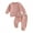 Pink, variant on Elippeo Toddler Baby Girls Fall Clothes 6M 12M 18M 24M 3Y Solid Color Long Sleeve Sweatshirt and Casual Pants Set Cute 2 Piece Outfit