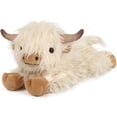 thumbnail image 1 of Peluche de vaca Highland Cuckool de 38 cm, juguete lavanda apto para microondas, 1 of 9