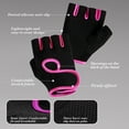 thumbnail image 4 of Breathable Half Finger Gloves for Men and Women, Non-Slip Gym Gloves for Weightlifting and Outdoor Sports, 4 of 7