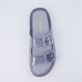 thumbnail image 6 of Cushionaire Pool Slides For Women Waterproof Double Buckle Adjustable Slip-On Womens Sandals For Beach Shower Casual Wear, 6 of 22
