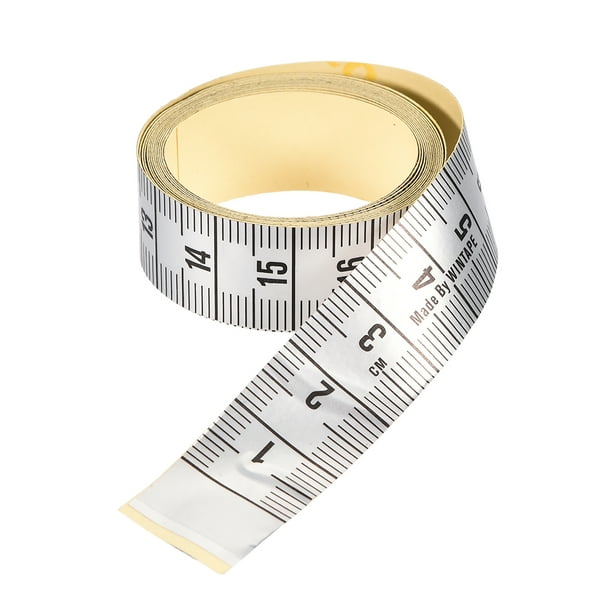 Adhesive Backed Tape Measure 150cm Metric System Measuring Tools for