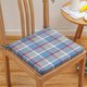 thumbnail image 1 of Cojín de lino, 1 pieza, cojines para silla de comedor, cojín para silla, desmontable y lavable, cojín para silla de casa u oficina, almohadilla de esponja gruesa, diseños de correa antideslizante, alm, 1 of 6