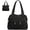 Balck, variant on SUCS Nylon Tote Bag for Women Shoulder Tote Bag with Zipper Waterproof Nylon Purse and Handbags Lightweight Bag