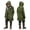 7-Army Green, variant on Medieval Kids Coat And Cape For Boys – Cozy Long Jacket With For Everyday Adventure