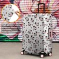 thumbnail image 4 of White Cow Strawberry Heart Pattern Luggage Cover Fashion Suitcase Cover Baggage Covers Fit 25-28 Inch Luggage (Go Travel), 4 of 5