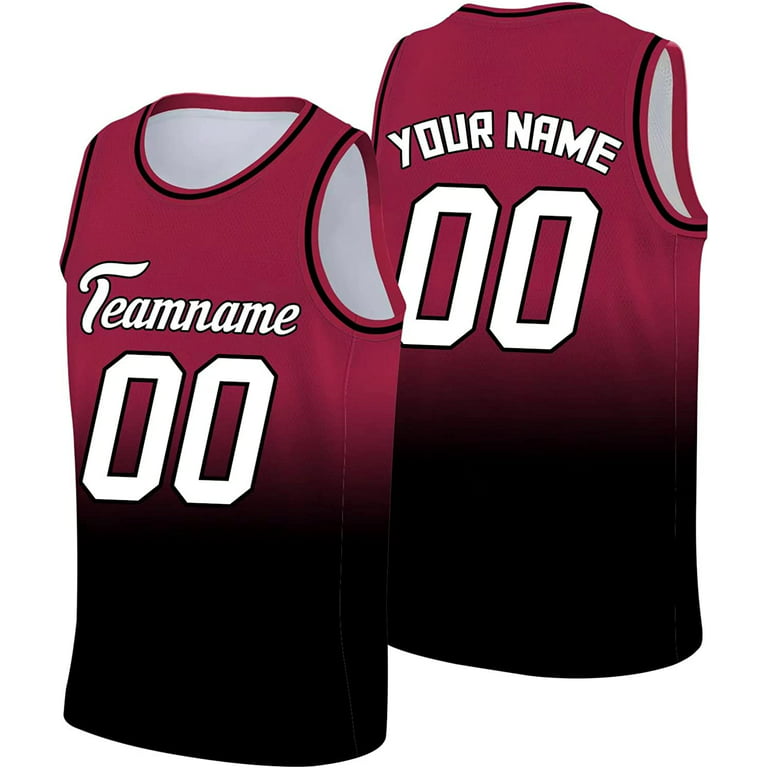 personalised basketball jersey