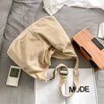 thumbnail image 2 of Bolso de viaje de pana Bolsos de hombro de moda para mujer para vacaciones de fin de semana (Beige), 2 of 9