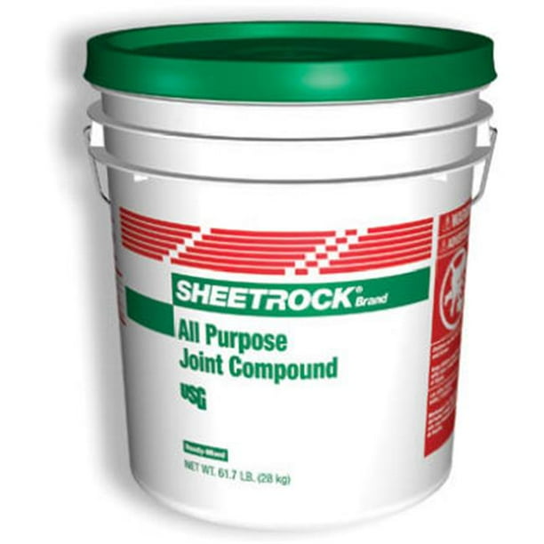 US Gypsum 380208RDC03 4.5 Gallon Pail Ready Mix All Purpose Wallboard Joint Compound Walmart