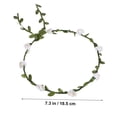 thumbnail image 3 of OUNONA Flower Hair with White Flowers Rattan and Iron Wire for Bridal Decoration, 3 of 7