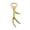 A001- Style A, variant on Beer Bottle Opener, Premium Beer Bottle Opener, Bartender Bottle Opener, Beer Accessories for Men, Antler-Shaped Gold Finish 4.5X2 in Handheld Tool for Household and Bar Use