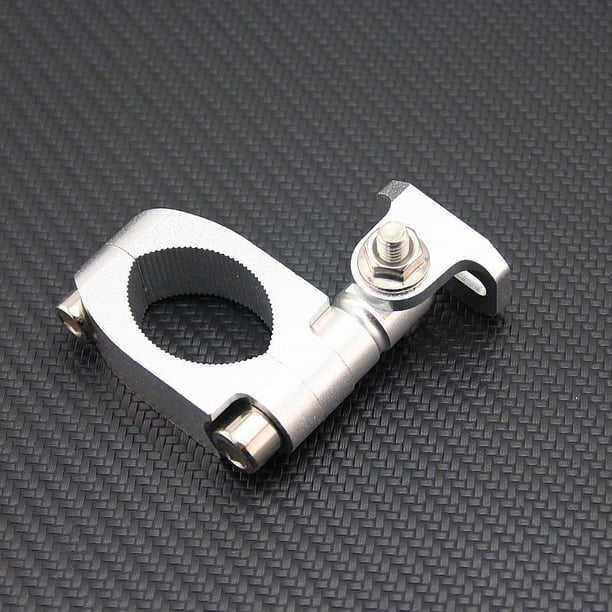 Soporte de foco para motocicleta, soporte de extensión de abrazadera de tubo de faro LED para manillar de parachoques de aleación de aluminio de un solo orificio