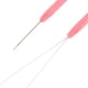 thumbnail image 4 of 2 piezas de herramientas para extensiones de moño de cabello para microcabello y plumas Rosado, 4 of 7