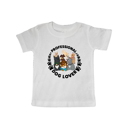 

Inktastic Professional Dog Lover with Cute Dog Family Gift Baby Boy or Baby Girl T-Shirt