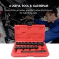 thumbnail image 4 of Yeacher Clutch Alignment Tool Kit 17-Piece Flywheel Pilot Hole and Clutch Drive Plate Aligning Tool Automobile Clutch Installation Tools with Storage Box, 4 of 8