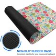 thumbnail image 6 of Long Mouse Pads for Desk,Pioneer Flower Floral Print Pattern Desk Mats on Top Of Desks, Desk Mouse Pad Extra Large with 3mm Non-Slip Base and Stitched Edge for Gaming,Office,Work,Home 31.5"x15.7", 6 of 6