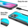 thumbnail image 5 of ExoGuard For iPhone 14 Pro Case, Phone Case with Screen Protector and Kickstand (Blue), 5 of 7