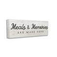 thumbnail image 3 of Stupell Industries Meals & Memories Made Here Rustic Kitchen Sign Graphic Art Gallery-Wrapped Canvas Print Wall Art, 24x10, by Daphne Polselli, 3 of 7
