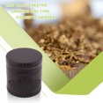 thumbnail image 4 of Hierba de hojas de té Grinder Spice Mill Caja de molino grueso SAL Vanilla Herramienta de molienda Colador Colección Bandeja Mano Crusher Home Supplies Black Inevent HA011076-01, 4 of 7