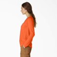 thumbnail image 3 of Dickies Women's Cooling Long Sleeve Pocket T-Shirt, Bright Orange, XS, 3 of 5
