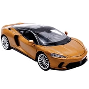 McLaren GT Gold Metallic with Black Top NEX Models 1/24 Diecast Model Car by Welly