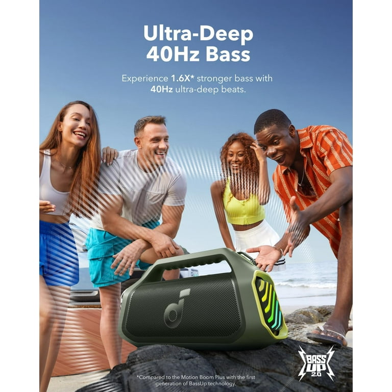 Soundcore Boom 2 Plus By Anker, Outdoor Speaker, 140W, 2+2 Channel