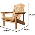 Riverside Chair, Western Red Cedar, Natural