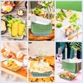 thumbnail image 5 of ANHXN  Paper Food Boat Trays Mexican Party Decorations, Disposable Kraft Paper Food Serving Tray Boat Plate for Snack Popcorn Sandwich Burger BBQ Hot Dogs Taco Fries Nacho, 5 of 7