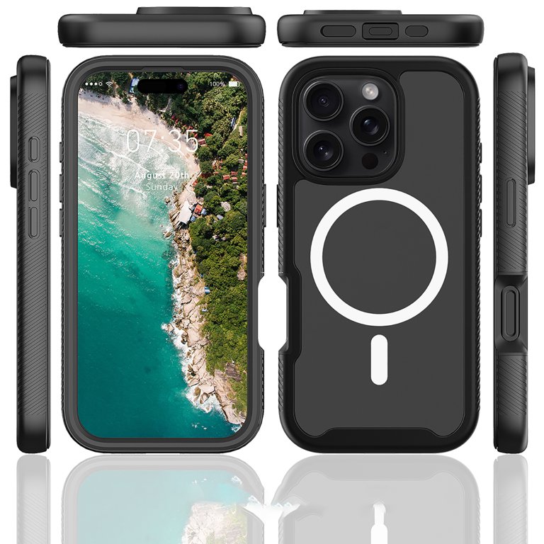 Apple iPhone 16 Pro Clear Case MagSafe対応 iPhone 16 Pro Clear Case with MagSafe – MaxPureCases