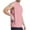91#Pink, variant on JXMVOJ Men's Sleeveless Sports Top Gym Muscle Shirt for Fitness, Running, Swimming, and Workout with Side Pockets, Breathable Mesh Fabric