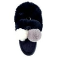 thumbnail image 5 of Journee Collection Womens Sunset Faux Fur Lined Comfort Moccasin Slippers, 5 of 8