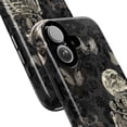thumbnail image 2 of Vintage Skeleton and Butterfly Phone Case, Dark Gothic Floral Design, Elegant Spooky Protective Cover for iPhone 16 15 14 13 12 11 Pro Plus Mini, 2 of 6