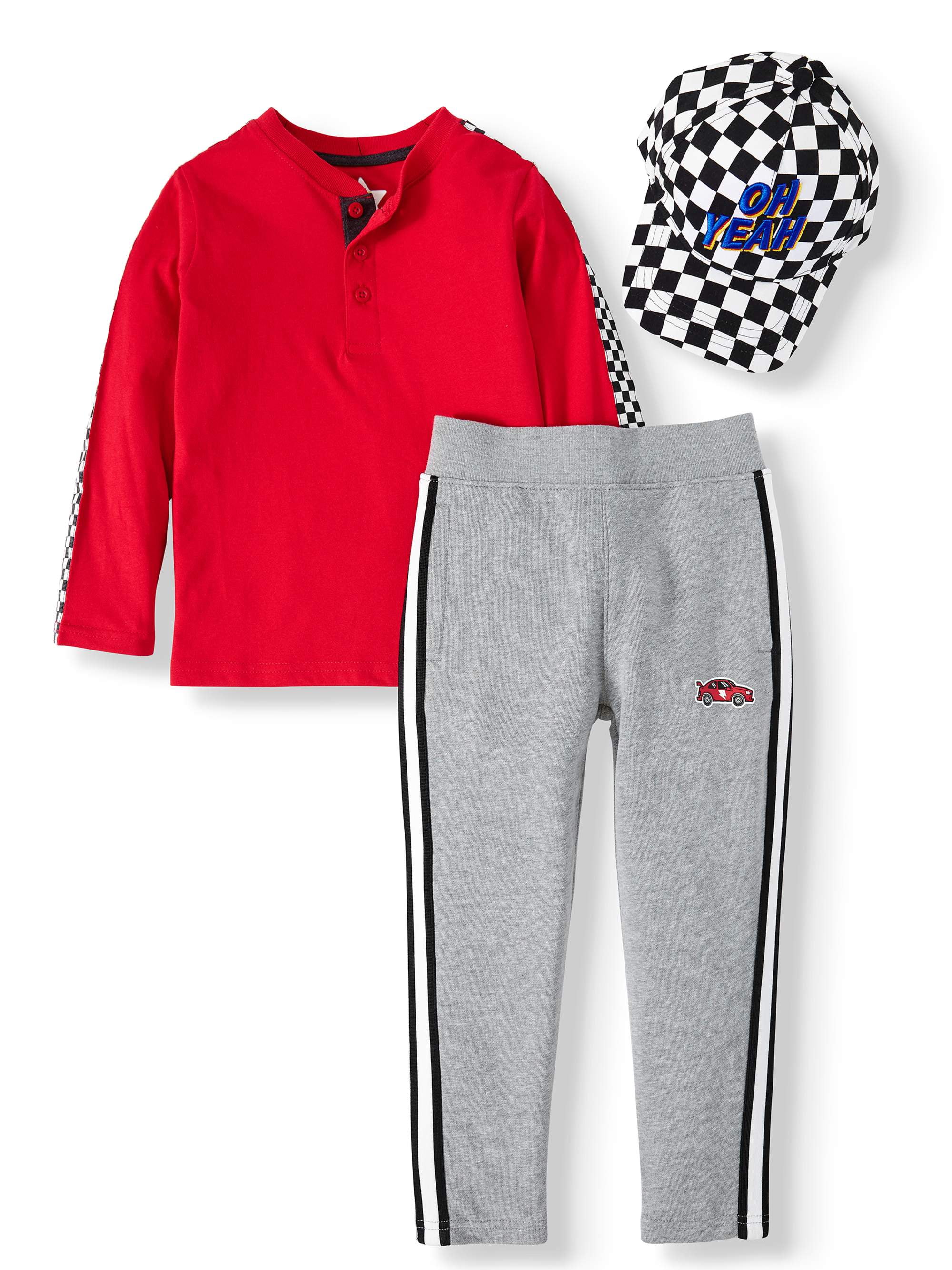 sweatpants and shirt set