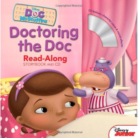 Pre-Owned Doc McStuffins Read-Along Storybook and CD: Doctoring the Doc (Paperback) 1423171349 9781423171348