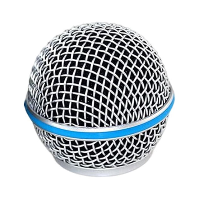 ziyahi Remplacement Microphone Calandre Portable Professionnel Détachable Filaire Sans Fil Intégré Éponge KTV Parti Concert Micro Tête Partie Type 2