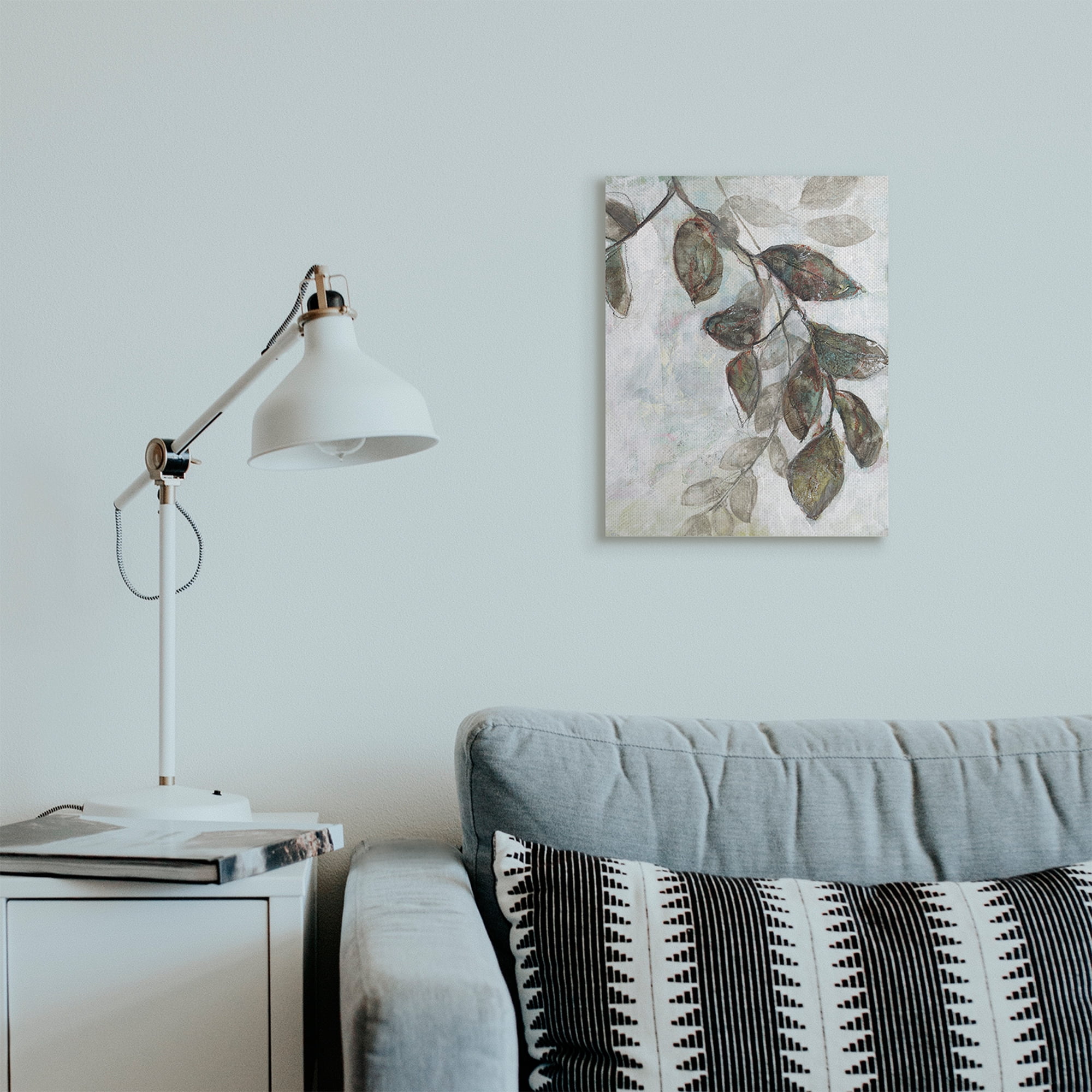 Stupell Industries Dark Brown Tree Branches Abstract Sketch Leaves Canvas Wall Art, 16 x 20, Design by Jennifer Goldberger