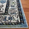 thumbnail image 4 of SAFAVIEH Vintage Hamadan Qiana Oriental Runner Rug, Blue Green/Ivory, 2'3" x 8', 4 of 9