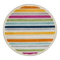 thumbnail image 3 of Unique Loom Aruba Outdoor Collection Area Rug - Paradera (3' 3" Round Gray/Gold), 3 of 7