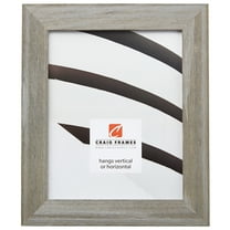 Craig Frames Barnwood Chic, 20x30 inch Picture Frame, Gray Rustic Hardwood