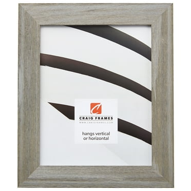 Craig Frames Barnwood Chic, 20x30 inch Picture Frame, Gray Rustic Hardwood