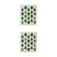 thumbnail image 4 of Toystoory Paño de limpieza de cocina Paños para platos con hermosos patrones Árbol verde Árbol verde 2Conjunto, 4 of 6