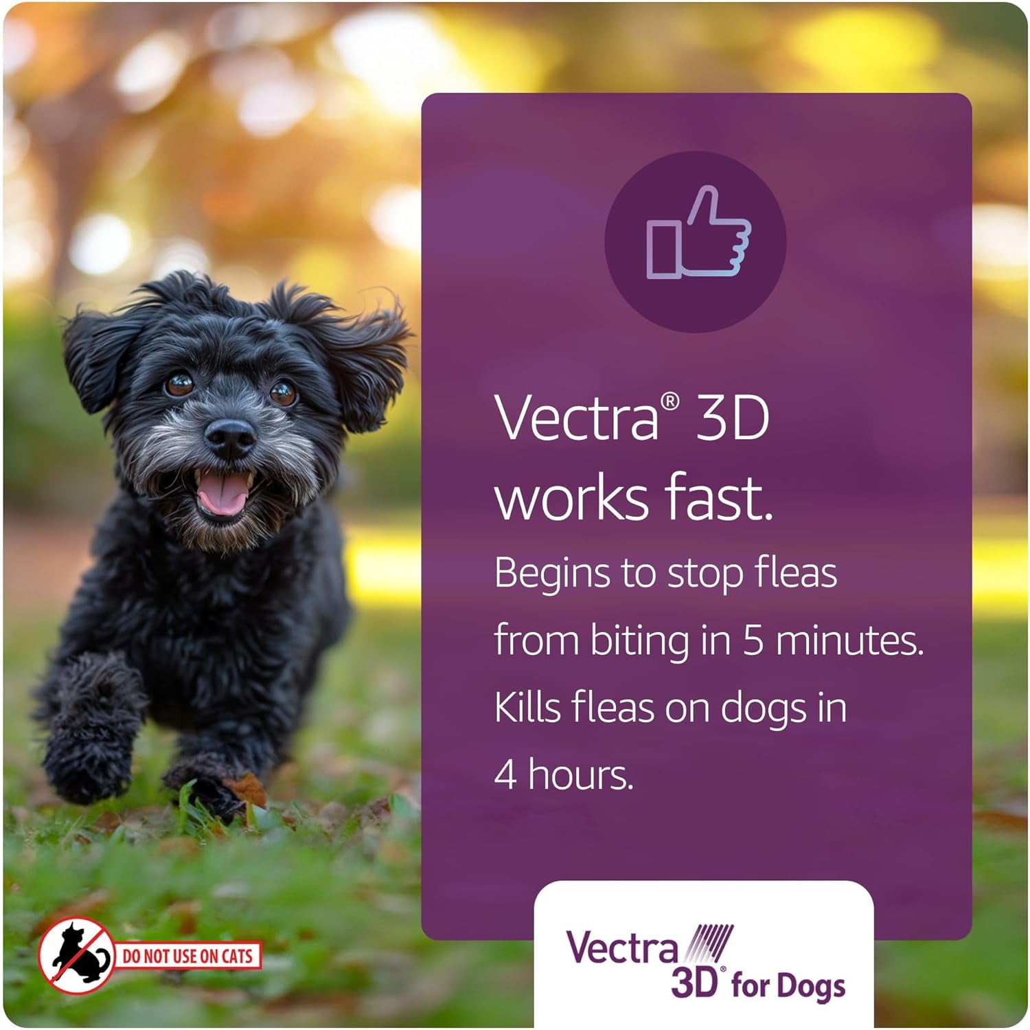 Vectra 3D Topical Spot on Flea & Tick Dogs Puppies 21-55lbs. 6CT