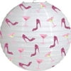 Bachelorette Party 'Martinis and Heels' Paper Lantern (1ct)