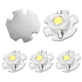 thumbnail image 1 of Bombilla LED de alta potencia 5 Pcs - Blanco frío 6000K 600-700mA Luz LED con base de aluminio, 1 of 6